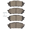 Semi-Metallic Brake Pads, 2003-2008 Fits Multiple Makes/Models, Position: Rear - image 1