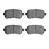 Semi-Metallic Brake Pads, 2004-2012 Fits Multiple Makes/Models, Position: Rear - image 1