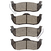Semi-Metallic Brake Pads, 2004-2015 Infiniti/Nissan, Position: Rear - image 1