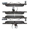 Semi-Metallic Brake Pads, 2004-2015 Infiniti/Nissan, Position: Rear - image 3