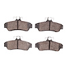 Semi-Metallic Brake Pads, 2004-2004 GM, Position: Rear - image 1