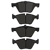 Semi-Metallic Brake Pads, 2006-2016 BMW, Position: Front