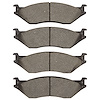 Semi-Metallic Brake Pads, Fits Select Multiple Makes/Models, Position: Front & Rear - image 1