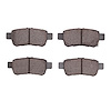 Semi-Metallic Brake Pads, 2005-2010 Acura/Honda, Position: Rear - image 1
