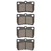 Semi-Metallic Brake Pads, 2006-2013 Lexus/Toyota/Scion, Position: Rear - image 1