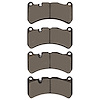 Semi-Metallic Brake Pads, 2005-2019 Fits Multiple Makes/Models, Position: Front - image 1