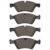 Semi-Metallic Brake Pads, 2005-2012 Mercedes-Benz, Position: Front