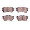 Semi-Metallic Brake Pads, 1998-2012 Mopar, Position: Front - image 1