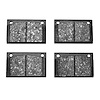 Semi-Metallic Brake Pads, 1987-2003 Fits Multiple Makes/Models, Position: Rear