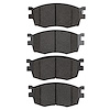 Semi-Metallic Brake Pads, 2006-2012 Fits Multiple Makes/Models, Position: Front - image 1
