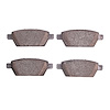 Semi-Metallic Brake Pads, 2006-2013 Ford/Lincoln/Mercury/Mazda, Position: Rear - image 1
