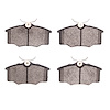 Semi-Metallic Brake Pads, 1999-2003 GM, Position: Front - image 1