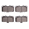 Semi-Metallic Brake Pads, 2006-2007 Subaru, Position: Front - image 1