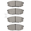 Semi-Metallic Brake Pads, Fits Select Lexus/Toyota/Scion, Position: Rear - image 1