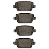 Semi-Metallic Brake Pads, 2007-2012 Fits Multiple Makes/Models, Position: Rear - image 1