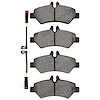 Semi-Metallic Brake Pads, 2006-2018 Fits Multiple Makes/Models, Position: Rear Right - image 1