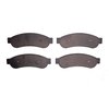 Semi-Metallic Brake Pads, 2010-2012 Ford/Lincoln/Mercury/Mazda, Position: Rear Right - image 2