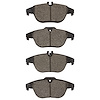 Semi-Metallic Brake Pads, 2009-2015 Mercedes-Benz, Position: Rear - image 1