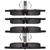 Semi-Metallic Brake Pads, 2009-2015 Mercedes-Benz, Position: Rear - image 3