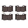 Semi-Metallic Brake Pads, Fits Select Infiniti/Nissan, Position: Rear - image 1