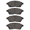 Semi-Metallic Brake Pads, 2010-2016 GM, Position: Front - image 1