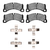 Semi-Metallic Brake Pads & Hardware Kit, 2011-2020 Audi/Porsche/Volkswagen, Position: Front - image 1