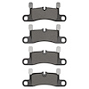 Semi-Metallic Brake Pads, 2011-2018 Audi/Porsche/Volkswagen, Position: Rear - image 1