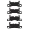 Semi-Metallic Brake Pads, 2011-2018 Audi/Porsche/Volkswagen, Position: Rear - image 2