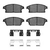 Semi-Metallic Brake Pads & Hardware Kit, 2011-2019 GM, Position: Front - image 1