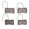 Semi-Metallic Brake Pads, 2001-2008 Peugeot, Position: Front - image 1