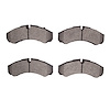 Semi-Metallic Brake Pads, 2008-2016 Infiniti/Nissan, Position: Rear - image 1