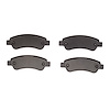 Semi-Metallic Brake Pads, 2008-2010 Mopar, Position: Rear - image 1