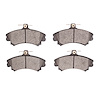 Semi-Metallic Brake Pads, 2003-2007 Mitsubishi, Position: Front - image 1