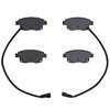 Semi-Metallic Brake Pads, 2007-2013 Ford/Lincoln/Mercury/Mazda, Position: Rear - image 2