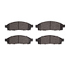 Semi-Metallic Brake Pads, 2007-2017 Mitsubishi, Position: Front - image 1