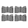 Semi-Metallic Brake Pads, 2010-2016 Mercedes-Benz, Position: Rear - image 1