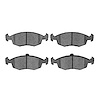 Semi-Metallic Brake Pads, 2015-2017 Mopar, Position: Front - image 1