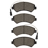 Semi-Metallic Brake Pads, Fits Select Mopar, Position: Front - image 1