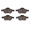 Semi-Metallic Brake Pads, 2005-2009 Renault, Position: Front