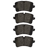 Semi-Metallic Brake Pads, 2011-2021 Audi/Porsche/Volkswagen, Position: Rear - image 1