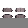 Semi-Metallic Brake Pads, 2012-2014 Mopar, Position: Front - image 1