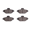 Semi-Metallic Brake Pads, 2006-2011 Mopar, Position: Front