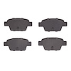 Semi-Metallic Brake Pads, 2005-2009 Mopar, Position: Rear