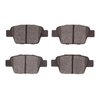 Semi-Metallic Brake Pads, 2005-2009 Mopar, Position: Rear - image 2