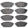 Semi-Metallic Brake Pads, 2012-2020 Fits Multiple Makes/Models, Position: Front & Rear - image 2