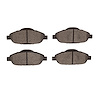 Semi-Metallic Brake Pads, 2009-2012 Peugeot, Position: Front