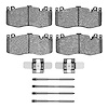 Semi-Metallic Brake Pads & Hardware Kit, 2012-2019 BMW, Position: Front - image 1