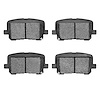 Semi-Metallic Brake Pads, Fits Select Mopar, Position: Rear - image 1