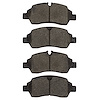 Semi-Metallic Brake Pads, 2015-2019 Ford/Lincoln/Mercury/Mazda, Position: Rear - image 1