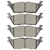 Semi-Metallic Brake Pads, 2015-2021 Ford/Lincoln/Mercury/Mazda, Position: Rear - image 1
